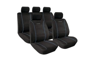 Σετ Καλύμματα Αυτοκινήτου 9τμχ Βελουτέ Elegance Lampa