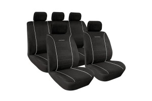 Καλυμματα Καθισματος Elegance Για Ολο Το Σαλονι Γκρι Ριγα