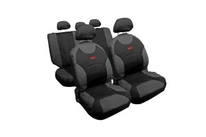 Σετ Καλύμματα Αυτοκινήτου 9τμχ Βελουτέ Drive Jeans Lampa