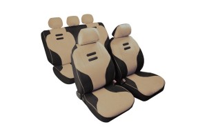 Σετ Καλύμματα Αυτοκινήτου 9τμχ Πολυεστερικό Kynox Lampa