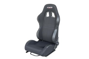 Καθισμα Jenson Ανακλινομενο Μαυρο Με Δερμα Στις Ακρες (ΧΩΡΙΣ ΣΙΔΗΡΟΔΡΟΜΟ)