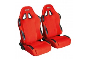 Lampa Fuji Καθίσματα Κόκκινα 2τμχ