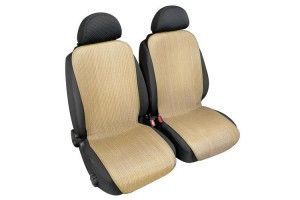 Σετ Πλατοκαθίσματα Μπροστινά Αυτοκινήτου 2τμχ Ψάθα Strips Lampa