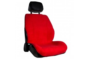 Πλατοκαθισματα Κοκκινα Πετσετα Με Πλαστικη Στηριξη Iso Προσκεφαλου 2ΤΕΜ.