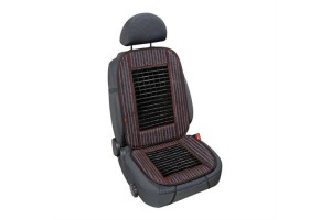 Lampa Πλατοκάθισμα Shiatsu Κόκκινο απο φυσική Ψάθα Και Κεντρικό Πλαίσιο απο Bamboo 1 τεμ. L54478
