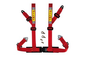 Ζωνη 4 Σημειων Κοκκινη