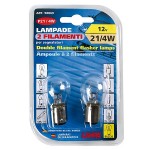 Lampa P21/4W Double Filament Lamp 12V 2τμχ