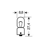 Lampa T4W Σετ Micro Λαμπάκια 12V 2τμχ