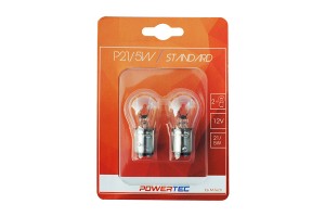 P21/5W 12V 21/5W BAY15d ΔΙΠΟΛΙΚΟ (STOP) POWERTEC STANDARD ΑΛΟΓΟΝΟΥ 2ΤΕΜ.