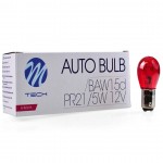 M-Tech BAW15D / PR21/5W Auto Bulb 12V 10τμχ