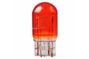 WY21W/5W (T20) 12V 21/5W W3x16q Πορτοκαλι (ΚΑΡΦΩΤΟ ΑΚΑΛΥΚΟ) Standard Αλογονου 10ΤΕΜ. M-TECH