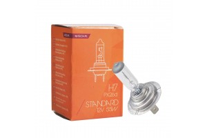 H7 12V 55W PX26d Powertec Standard Αλογονου Κουτι M-TECH - 1 ΤΕΜ.