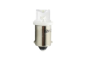 T4W 12V 0,29W BA9s (ΜΙΝΙΟΝ) Led 1xFlux 8mm Λευκο 1ΤΕΜ.