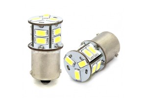 P21W 12V BA15s Led 13xSMD5630 Λευκο (ΜΟΝΟΠΟΛΙΚΟ) 1ΤΕΜ.