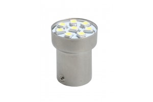 M-Tech P21W 8 SMD 3528 Red 24V 1τμχ