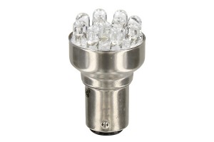 Lampa P21/5W Multi-Led Red 12V 1τμχ