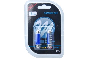 M-Tech C5W Festoon 8 Flux Blue 12V 2τμχ