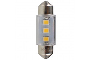 Λαμπακια Πλαφονιερας C5W/C10W 12V SV8.5 36mm 0,38W 3xSMD2835 Led Osram Λευκοblister 2ΤΕΜ. M-TECH