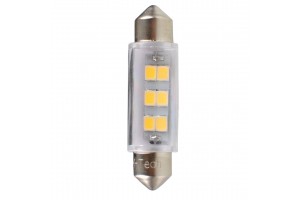 Λαμπακια Πλαφονιερας C5W/C10W 12V SV8.5 0,75W 41mm 6xSMD2835 Led Osram Λευκοblister 2ΤΕΜ. M-TECH