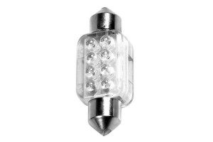 Lampa C5W-C10W Festoon lamp 8 Led White 12V 1τμχ