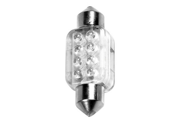 Lampa C5W-C10W Festoon lamp 8 Led White 12V 1τμχ