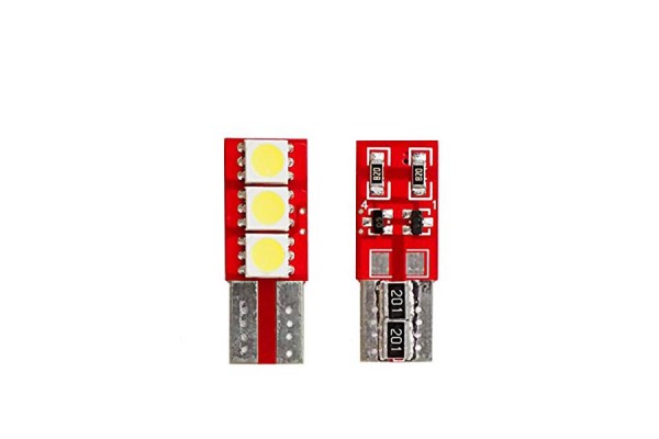 Simoni Racing T10 Canbus Slim No Polarity 3 Led 12V 2τμχ