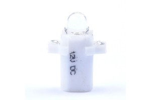 Bax 12V B8,3d 0,2W Led 1xFLUX 5mm Λευκο 1ΤΕΜ