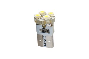 T10 W5W 12V W2,1x9,5d Led 4xSMD3528 Λευκο (ΚΑΡΦΩΤΟ ΑΚΑΛΥΚΟ) 1ΤΕΜ. M-TECH