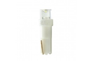T5 24V W2x4,6d Led 1xFLUX 5mm Λευκο ΔΙΑΘΛΑΣΗΣ(ΚΑΡΦΩΤΟ-ΑΚΑΛΥΚΟ) 1ΤΕΜ. M-TECH