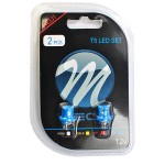 M-Tech B8.5D Bax 1 Flux Led Blue 12V 2τμχ