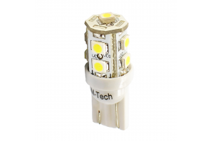 T10 W5W 12V W2,1x9,5d Led 9xSMD3528 Κιτρινο (ΚΑΡΦΩΤΟ ΑΚΑΛΥΚΟ) BLISTERM-TECH - 2ΤΕΜ.