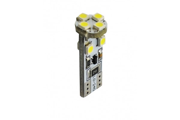 M-Tech T10 Can Bus 8 SMD 3528 White 12V 2τμχ