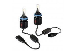 H8/H11/H16 9>32V PGJ19-X 6LED 6.500K 4.000lm 20W Seoul CSP-Y19chips Halo Led Blade 2ΤΕΜ.