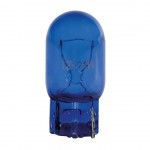 Lampa T20 / W21W Blue Dyed Glass 12V 21W 2τμχ