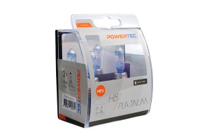 H8 12V 35W 3.250K +130% PGJ19-1 Powerteck Platinum 2ΤΕΜ. M-TECH