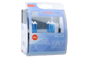 H7 12V 55W 3.450K PX26d Powerteck Superwhite 2ΤΕΜ.