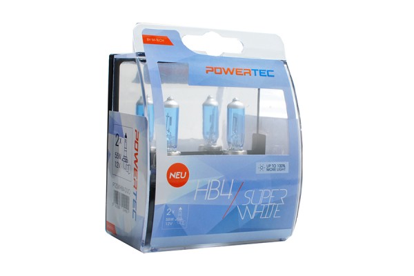 M-Tech HB4 Powertec Super White 12V 2τμχ