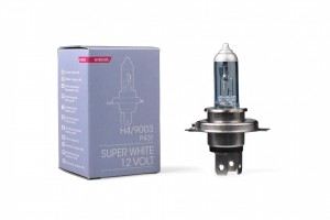 H4 12V 60/55W P43t-38 Color Superwhite 1ΤΕΜ. M-TECH