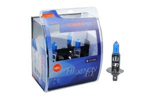 H1 12V 55W P14,5s 5.000K Powertec Xenon Blue 2ΤΕΜ. M-TECH