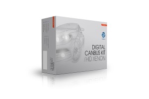 H1 12V 8.000K Kit Xenon Slim Ballast CAN-BUS