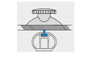 Menabo Σύστημα Δέσης Mania Μπαγκαζιέρων Οροφής σε Μπάρες T-SCREW