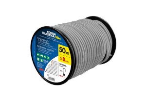 Lampa Χταπόδι Αποσκευών Αυτοκινήτου Κουλούρα Λάστιχο για Χταπόδια Γκρι 50m 8mm Γκρι