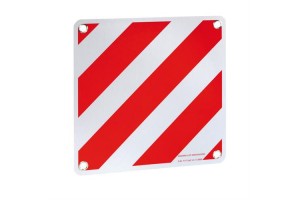 Lampa Ανακλαστικό Σήμα Προεξέχοντος Φορτίου Κόκκινο/Άσπρο 50x50cm 1τμχ