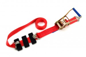 AMiO Ιμάντας Αποσκευών Αυτοκινήτου 300cm με Καστάνια Πορτοκαλί