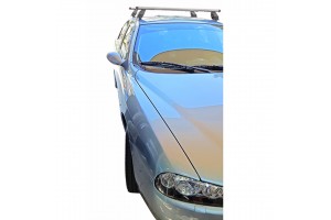 Menabo Μπάρες Οροφής Αλουμινίου 112εκ. για Alfa Romeo 156 4D 1997-2003 (Σετ με πόδια)