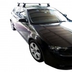 Menabo Μπάρες Οροφής Αλουμινίου 112εκ. για Audi A3 Sportback 5D 2004-2012 (Σετ με πόδια)