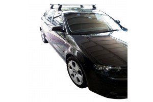 Menabo Μπάρες Οροφής Αλουμινίου 112εκ. για Audi A3 Sportback 5D 2004-2012 (Σετ με πόδια)