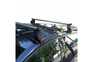 Menabo Μπάρες Οροφής Αλουμινίου 112εκ. για Citroen C3 MK3 5D 2016 (Σετ με πόδια)