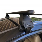 Menabo Μπάρες Οροφής Μεταλλικές 112εκ. για Fiat Grande Punto / Evo 3D 2005-2012 (Σετ με πόδια)
