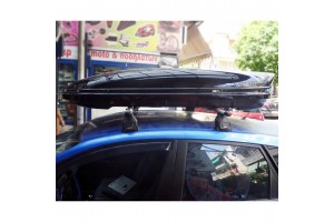 Menabo Mazda 3 5D 2003>2013 Kit Με Μπαρες Οροφης Αλουμινιου & Μπαγκαζιερα Οροφης Mania 460 Duo Menabo (AL2-3360/MB-FIX509FP-3290/MB-3540/MB)